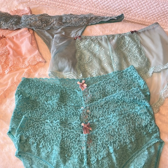 7pack peach and aqua panty collection - Picture 3 of 3